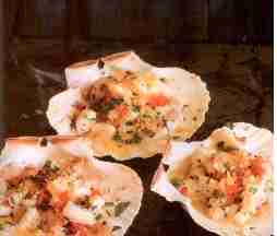 qoquilles - Coquilles Saint-Jacques grillees