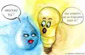 Comment l'eau produit-elle de l'électricité ?