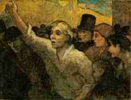 Daumier Honoré - L&#039;Art : Daumier Honoré 18 0 8-1879  peintre et caricaturiste
