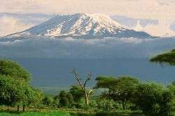 kilimandjaro - Les volcans en Afrique: Kilimandjaro, Tanzanie