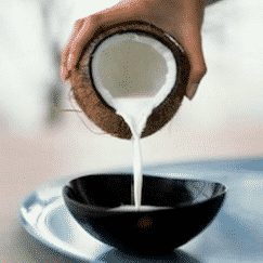 Le lait de coco , informations nutritionnelles