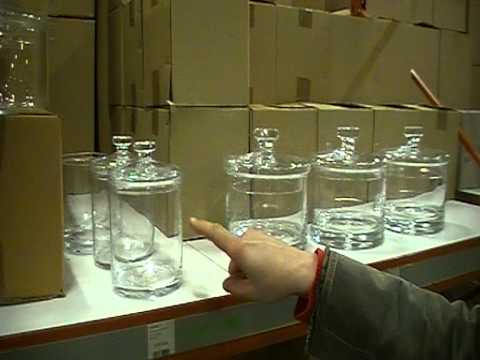 Arts de la table : Les verres pressés-moulés