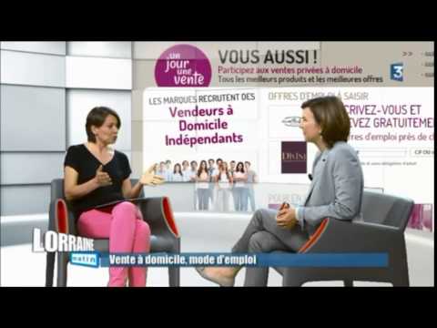 UnJourUneVente France3 Lorraine Vente à Domicile