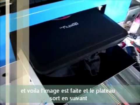 impression tee shirt noir.wmv