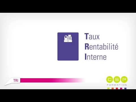 TIR : Taux interne de rentabilité