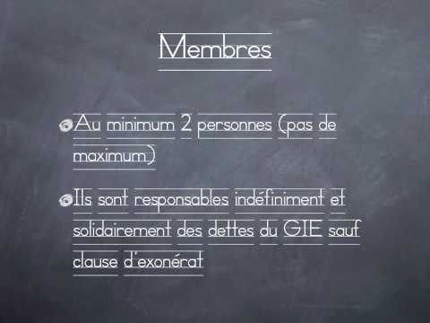 Droit des affaires : Les autres groupements à vocation économique