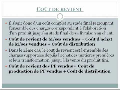 Résultat analytique