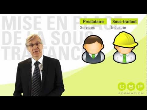 Sous-répartition, Sous-traitance