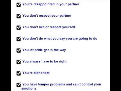 Les principales causes de divorce