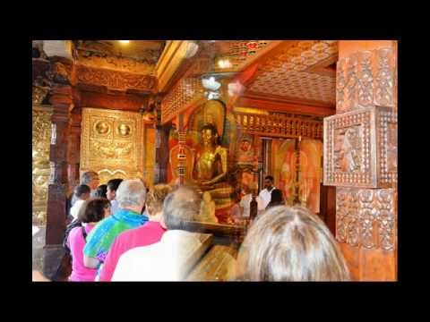 Le temple de la dent sacrée de Bouddha - Kandy - Sri Lanka