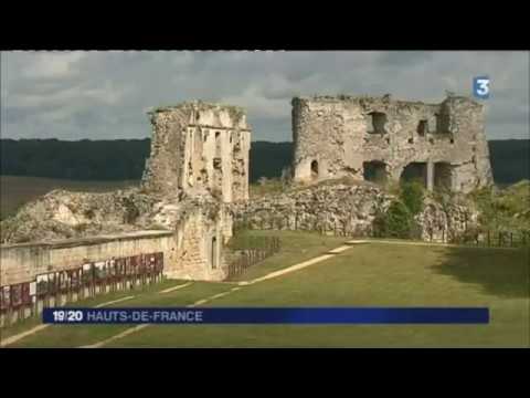 Le château de Coucy-le-château-Auffrique, un lieu incontournable