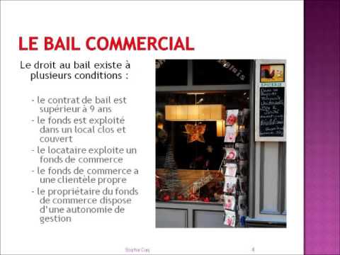 Droit des affaires : Le fonds de commerce et les opérations sur le fonds