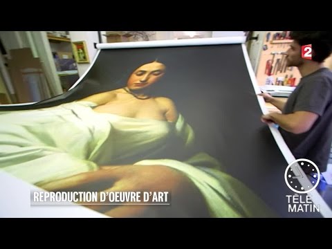 Insolite - Un atelier de reproduction d’œuvre d’art - 2015/12/24