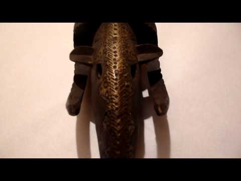 Masque Bélier (Marka) - Mali [Art africain].MOV