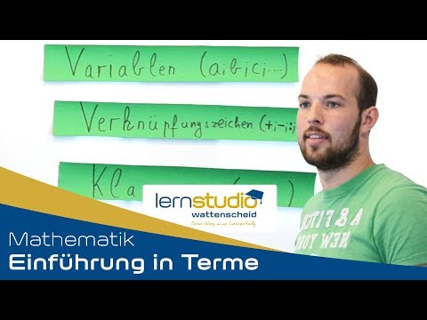 Einführung in Terme - Mathematik Nachhilfe