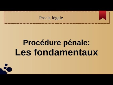 Droit pénal : La mise en œuvre de la responsabilité pénale
