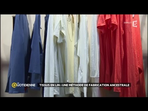 Tissus en lin : une méthode de fabrication ancestrale