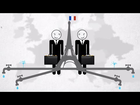 'La privatisation des services publics' en une minute