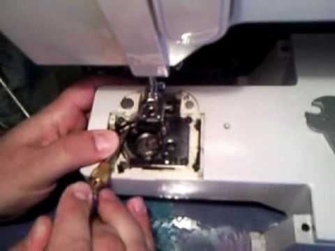 Les accessoires de la machine à coudre
