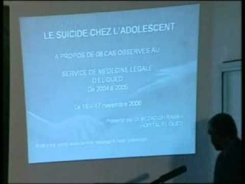 Le suicide chez l'adolescent
